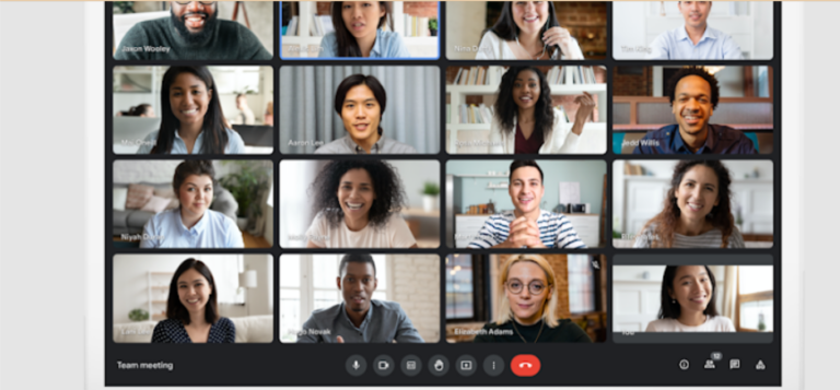 cara record google meet