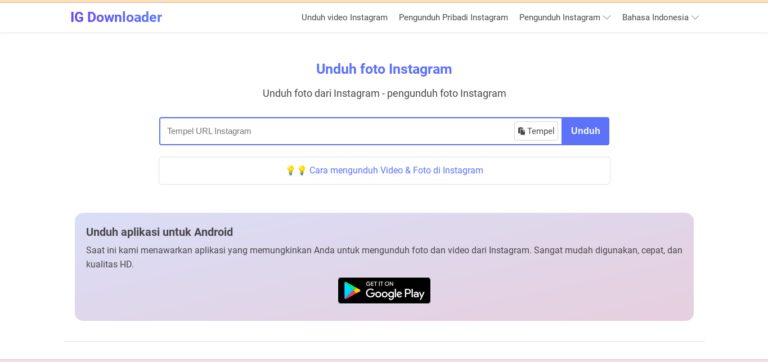 Download Gambar dari IG tanpa Aplikasi