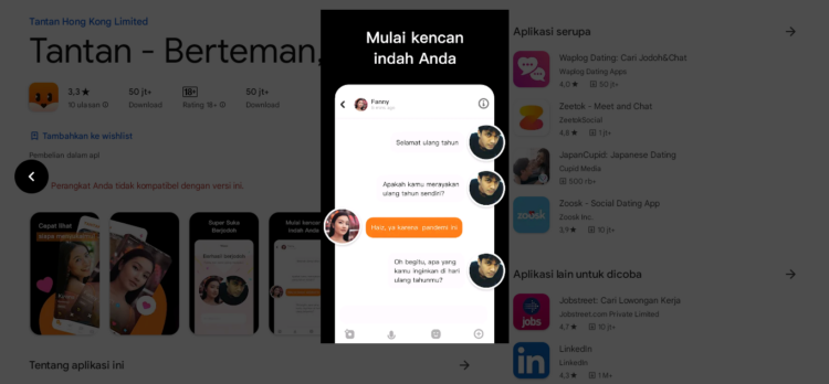 Download Tantan Indonesia Terbaru 2024 1 DOWNLOAD TANTAN