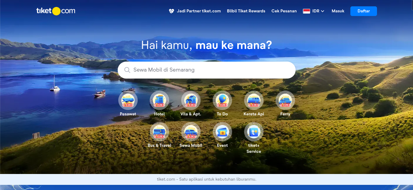aplikasi pemesanan hotel