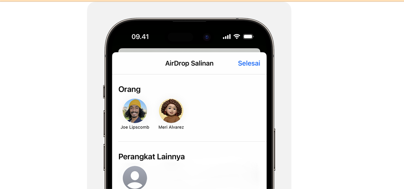 cara ganti nama airdrop