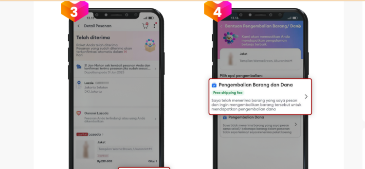 Cara Retur Barang di Lazada Terbaru: Mudah Banget 2 cara retur barang di lazada