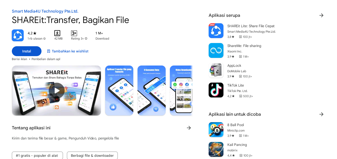 download aplikasi shareit