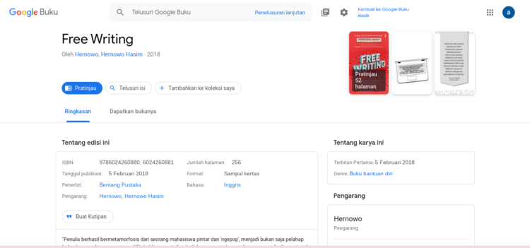 Download Buku Gratis dari Google Book 1 download buku gratis