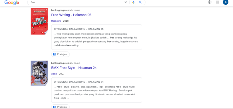 Download Buku Gratis dari Google Book 2 download buku gratis