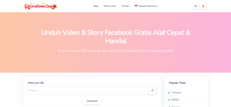 Download Story Facebook Online Terbaru 2024