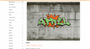 Aplikasi Buat Gambar Grafiti Nama Sendiri