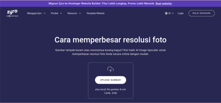 menaikkan resolusi foto