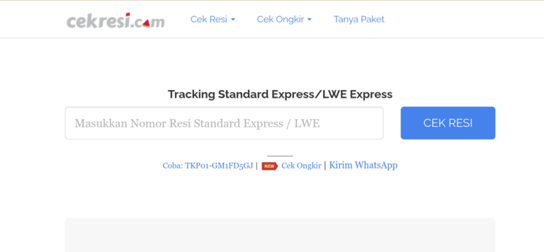 Standard Express Tracking China 2024