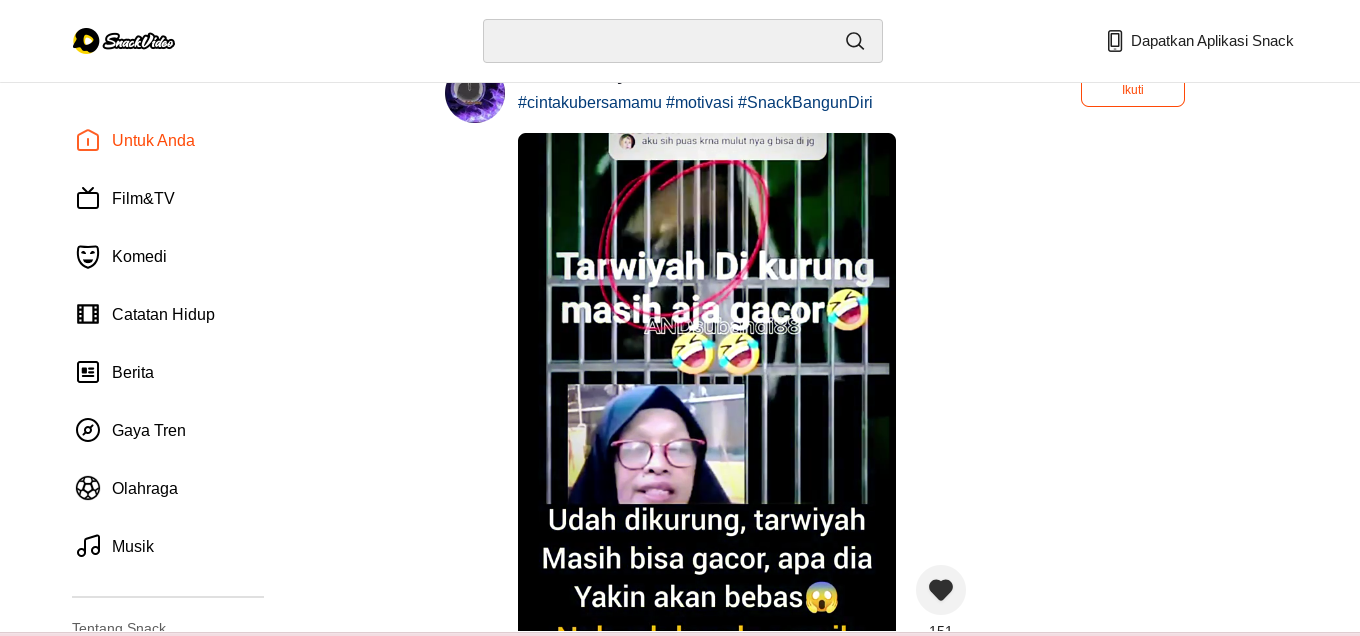 Cara Menghapus Video di Snack Video yang Sudah Diupload