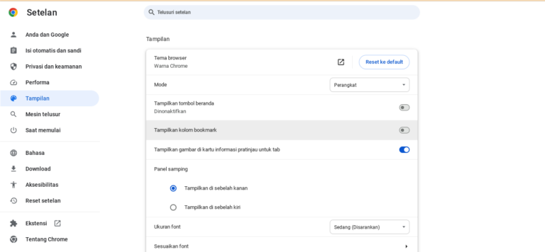 cara menghitamkan google
