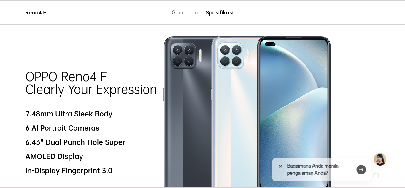 Oppo Reno 4F Spek, Masih Worth it di Tahun 2024
