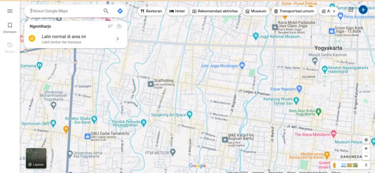 Cara Menghapus History Google Map 