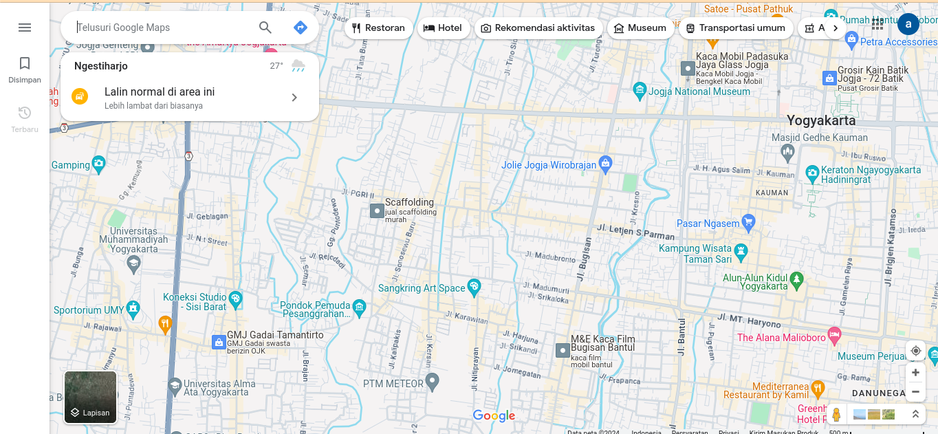 Cara Menghapus History Google Map 