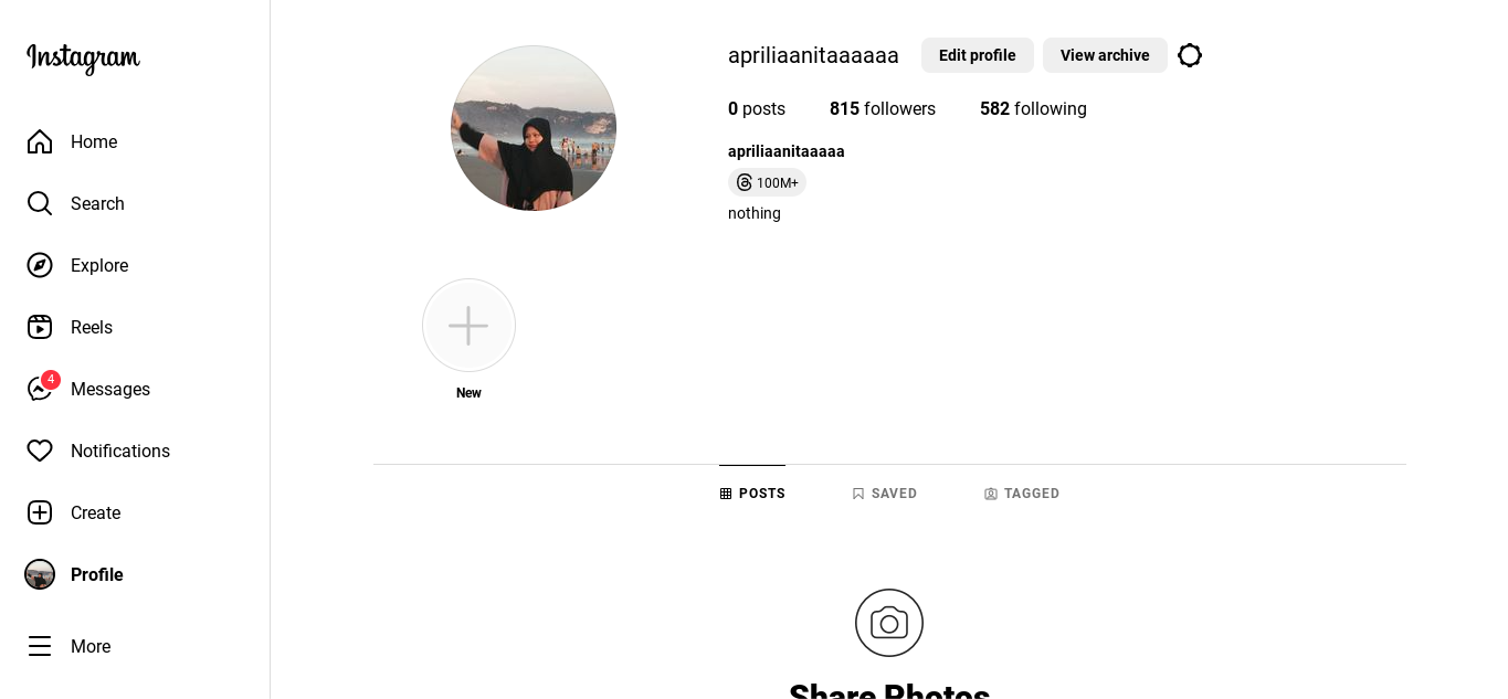 cara salin link akun instagram sendiri