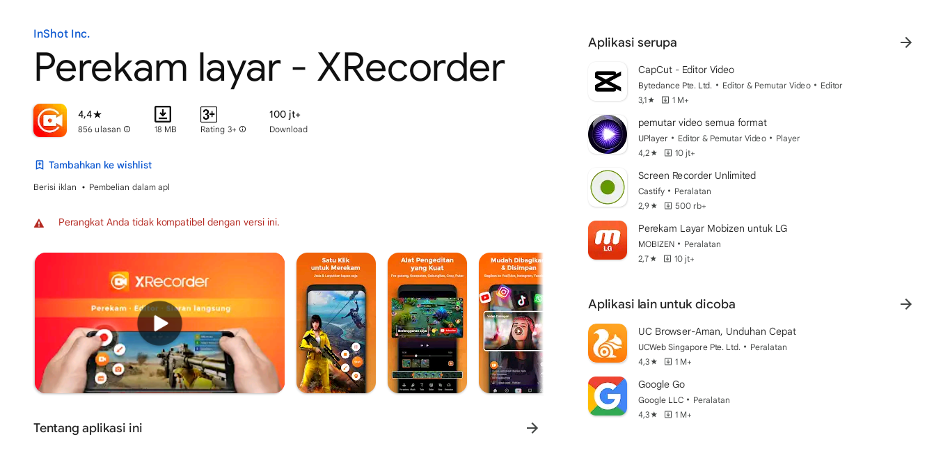 cara mengambil video dari status wa