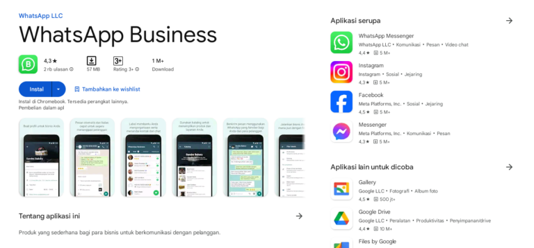 kelebihan wa bisnis