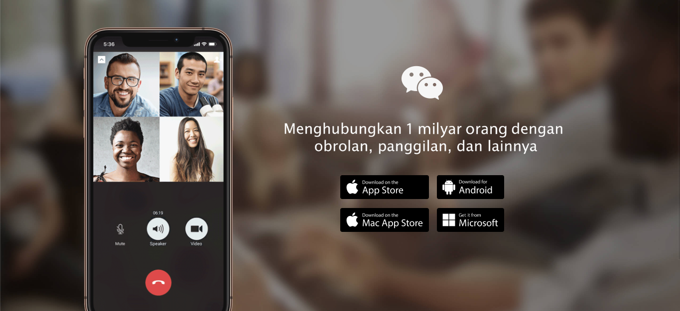 cara login wechat