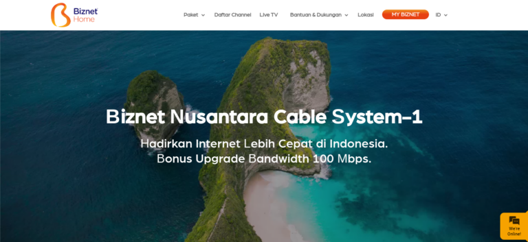 cara pasang wifi biznet
