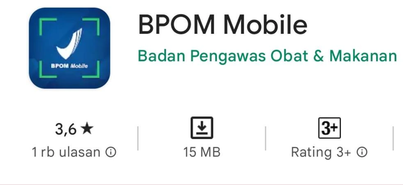 Aplikasi Cek Kadaluarsa Produk Obat Dan Makanan