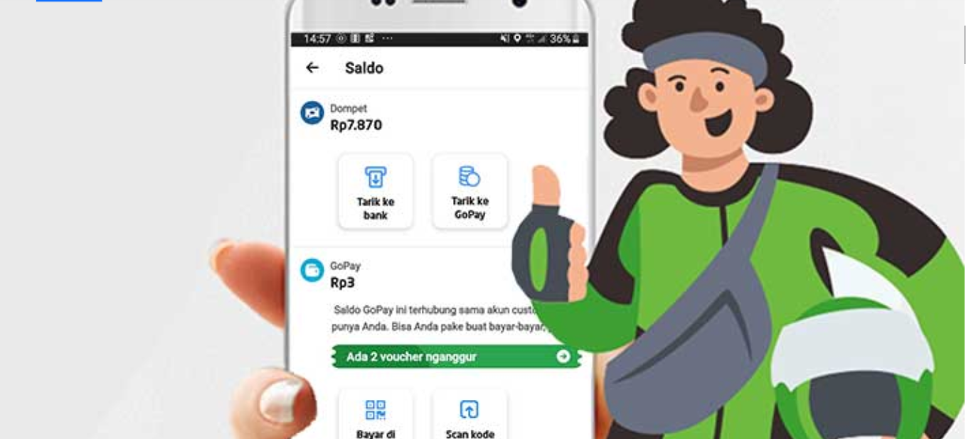 Cara Top Up Saldo Gopay