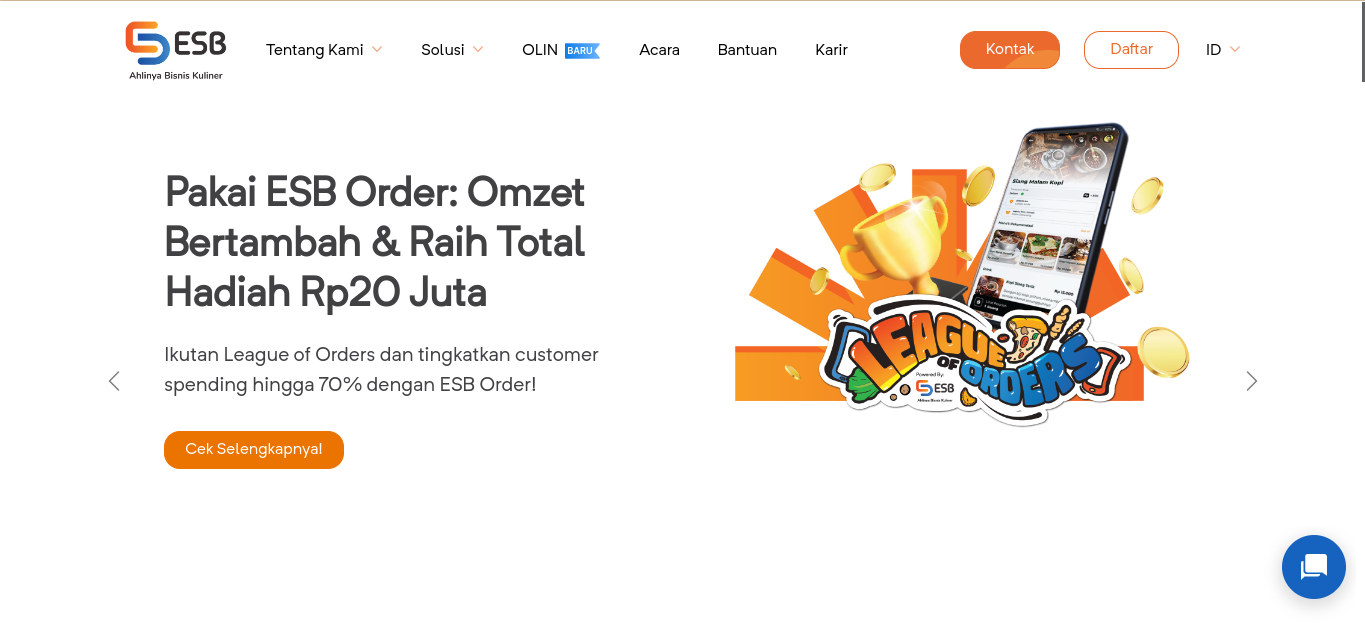 aplikasi restoran