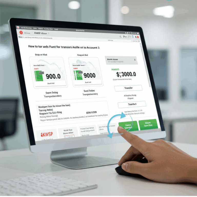 Cara Transfer Akaun 2 Ke Akaun 3 Kwsp