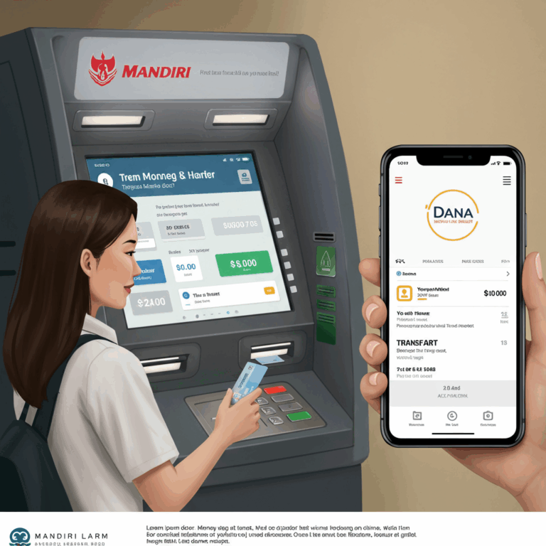 Cara Transfer Atm Mandiri Ke Dana