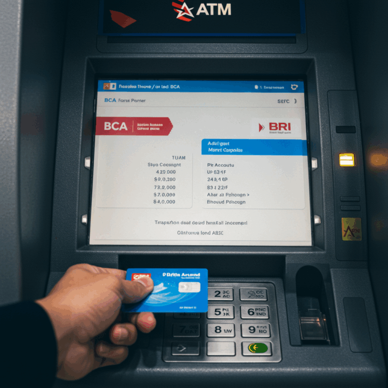 Cara Transfer Bca Ke Bri Lewat Atm