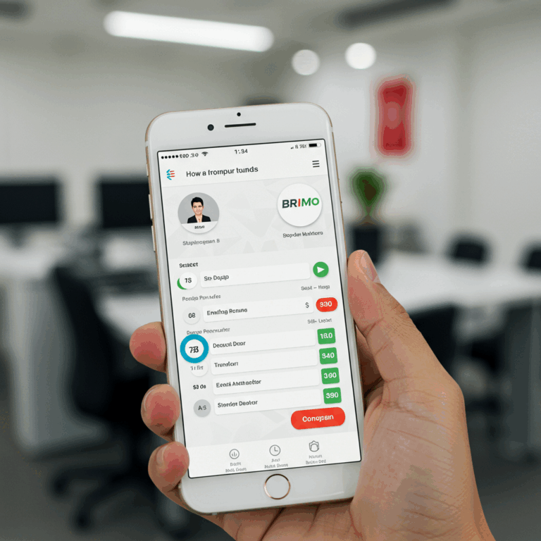 Cara Transfer Brimo 2 Rekening