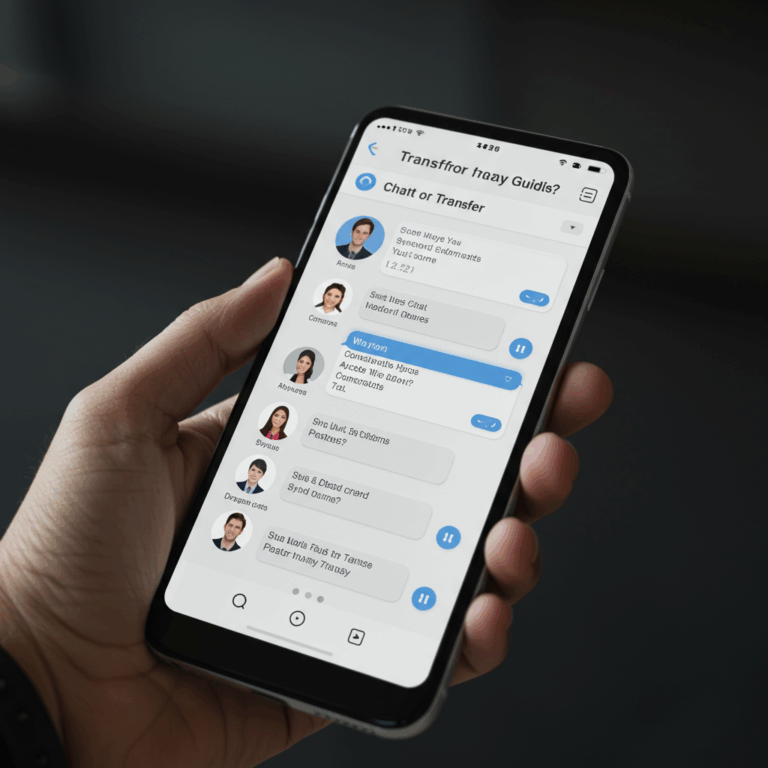 Cara Transfer Chat Ke Hp Baru