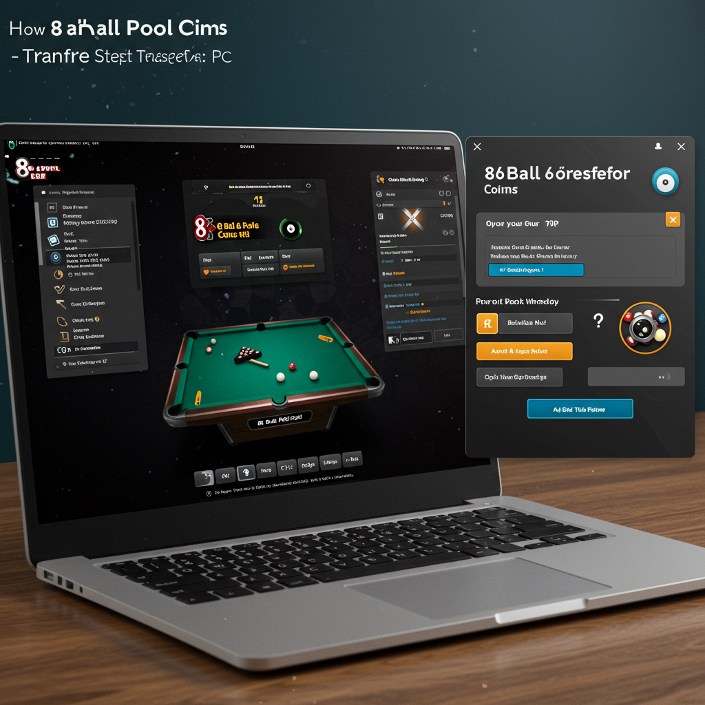 Cara Transfer Coin 8 Ball Pool Lewat Pc 1 Cara Transfer Coin 8 Ball Pool 1
