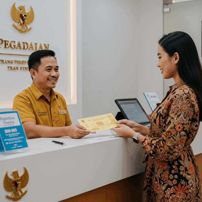 Cara Transfer Emas Pegadaian