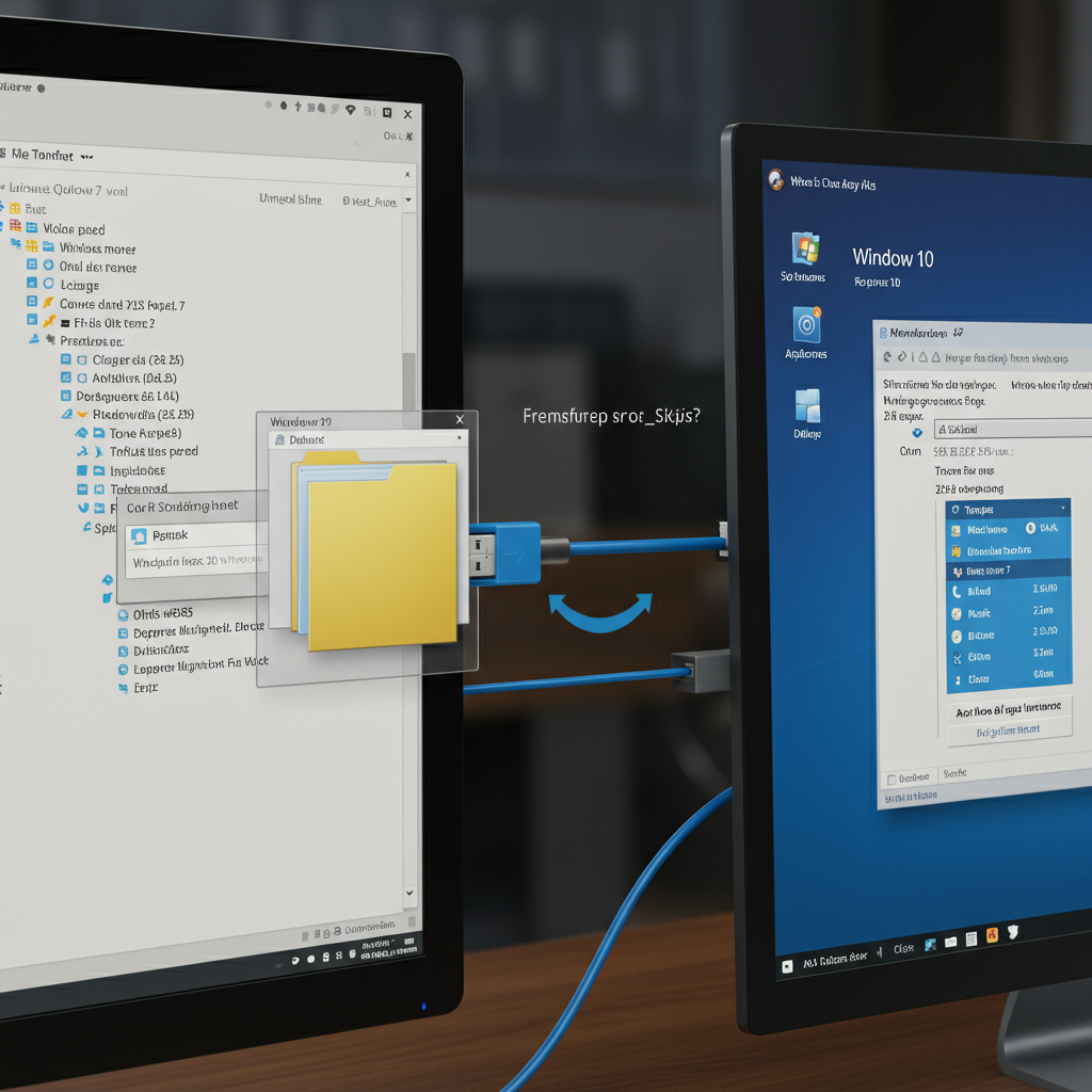 Cara Transfer File Dari Window
