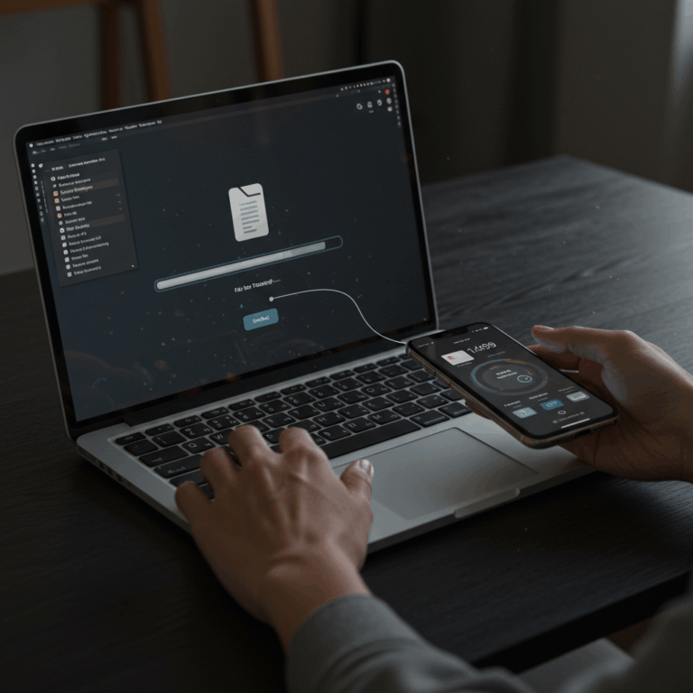 Cara Transfer File Laptop Ke Hp