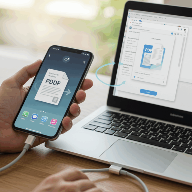 Cara Transfer File Pdf Dari Hp Ke Laptop