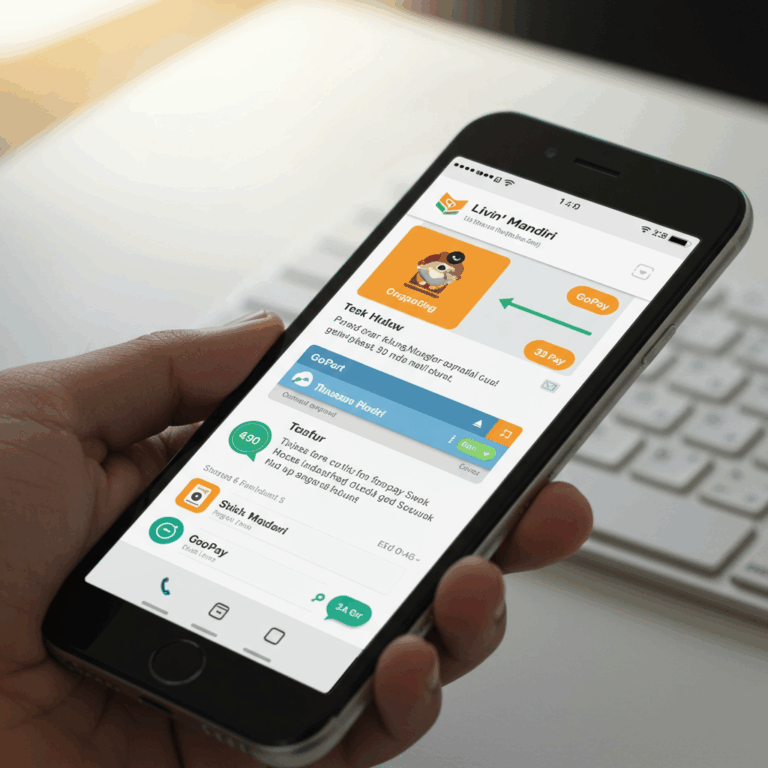 Cara Transfer Gopay Dari Livin Mandiri