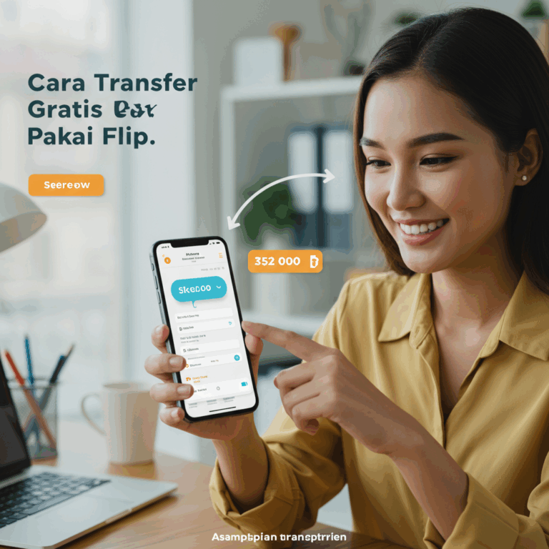 Cara Transfer Gratis Pakai Flip