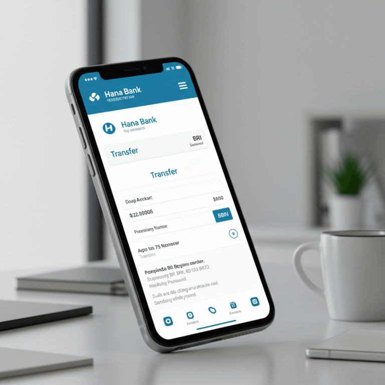 Cara Transfer Hana Bank Ke Bri Lewat Mobile Banking