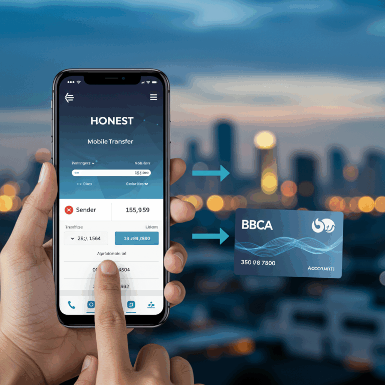 Cara Transfer Honest Ke Bca