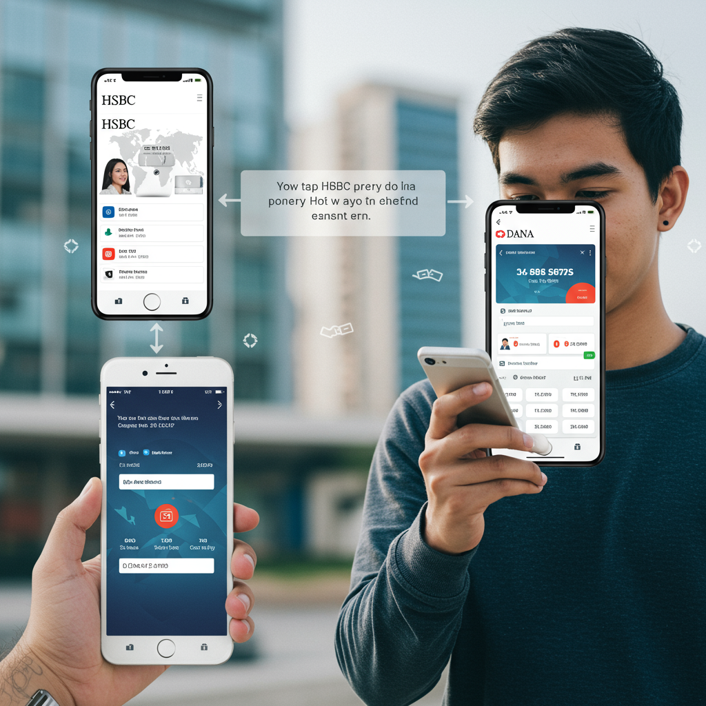 Cara Transfer Hsbc Ke Dana 1