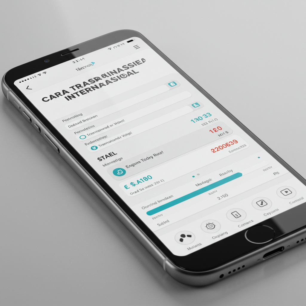 Cara Transfer Internasional