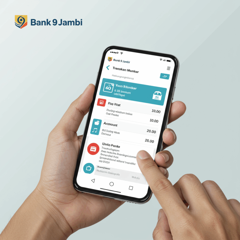 Cara Transfer Bank 9 Jambi Lewat Mobile Banking