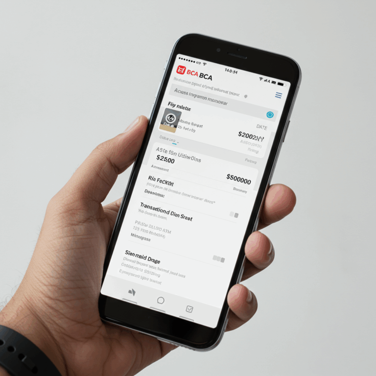 Cara Download Bukti Transfer Bca