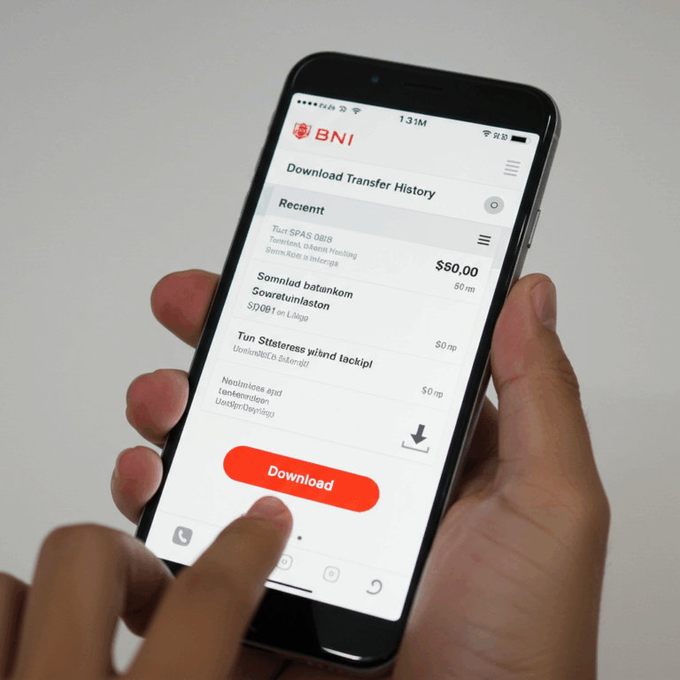 Cara Download Bukti Transfer Bni Melalui BNI Mobile Banking