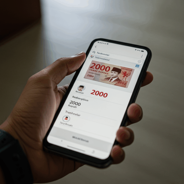 Cara Transfer 2000 Rupiah