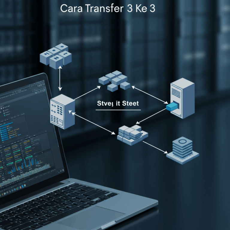 Cara Transfer 3 Ke 3