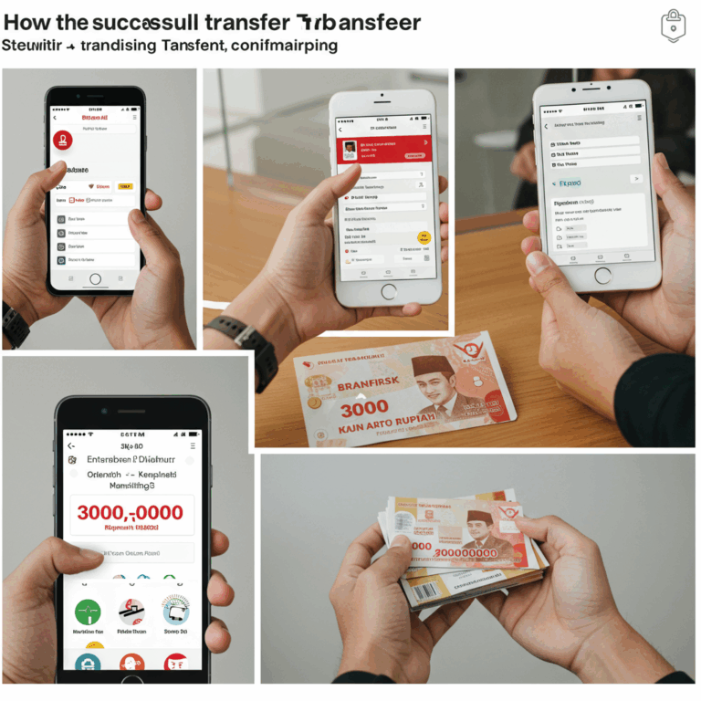Cara Transfer 300 Juta