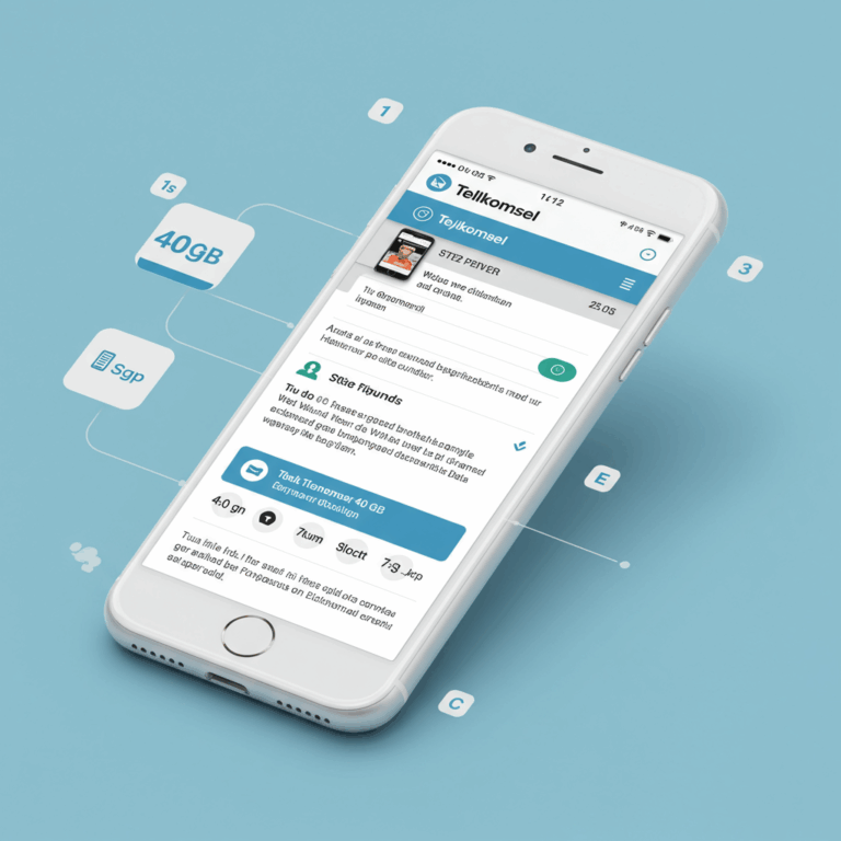 Cara Transfer Kuota Telkomsel 40 Gb