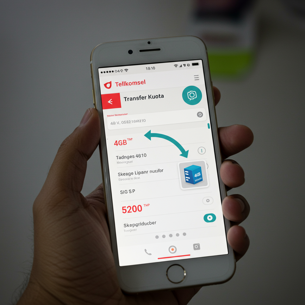 Cara Transfer Kuota Telkomsel 3